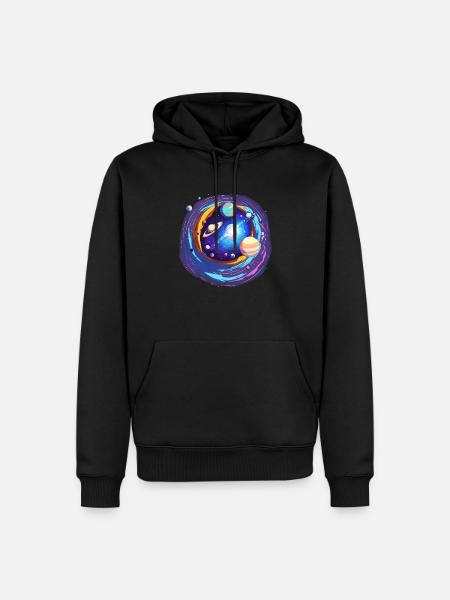 Magical Universe - Men’s Premium Organic Hoodie - black