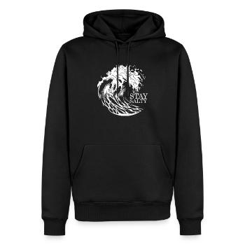 Surfing Surfboard Surfer Wassersport - Männer Premium Bio Hoodie - Schwarz - Vorne - Nico (187cm)