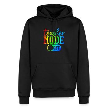 Lehramt Grundschule Lehramt Lehramt - Männer Premium Bio Hoodie - Schwarz - Vorne - Nico (187cm)