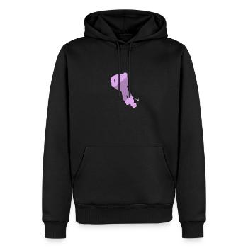 Hockey sur glace Hockey sur glace Joueur de hockey sur glace Hockey sur glace - Sweat à capuche Premium bio Homme - noir - Devant - Nico (187cm)
