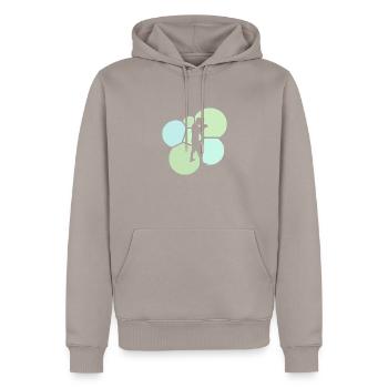 Ring Boxer Boxing Boxsack - Männer Premium Bio Hoodie - Taupe - Vorne - Nico (187cm)
