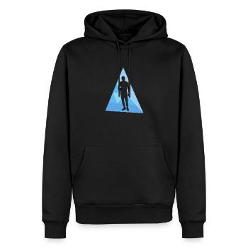 Boxing Boxing Boxer Boxhandschuhe - Männer Premium Bio Hoodie - Schwarz - Vorne - Nico (187cm)