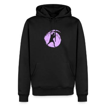 Boxing Boxer Jab - Männer Premium Bio Hoodie - Schwarz - Vorne - Nico (187cm)