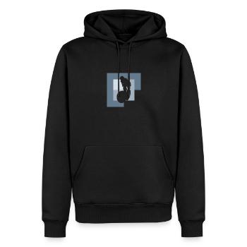 VTT Trail BMX VTT - Sweat à capuche Premium bio Homme - noir - Devant - Nico (187cm)