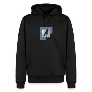 Hockey sur gazon Hockey en salle Hockey sur gazon - Sweat à capuche Premium bio Homme - noir - Devant - Nico (187cm)