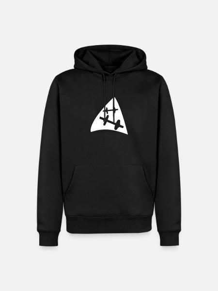 Bodybuilder Bodybuilder - Männer Premium Bio Hoodie - Schwarz