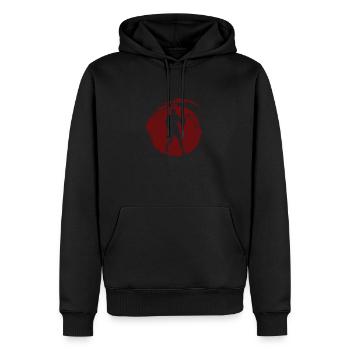 Basketball Basketball Hooping - Männer Premium Bio Hoodie - Schwarz - Vorne - Nico (187cm)