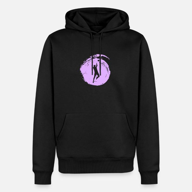 Beachen Beachen - Männer Premium Bio Hoodie - Schwarz