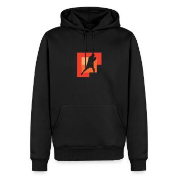 Schlag Boxing Boxkampf Boxer - Männer Premium Bio Hoodie - Schwarz - Vorne - Nico (187cm)
