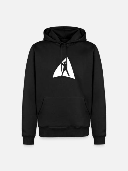 Baseball Baseball - Men’s Premium Organic Hoodie - black