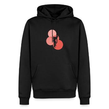 Golf Golfer Golf - Männer Premium Bio Hoodie - Schwarz - Vorne - Nico (187cm)