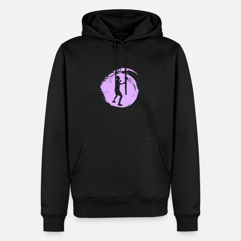 Drop Smash - Sweat à capuche Premium bio Homme - noir