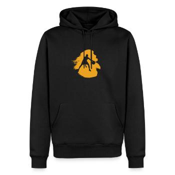 Basketball Basketball Rebounding - Männer Premium Bio Hoodie - Schwarz - Vorne - Nico (187cm)