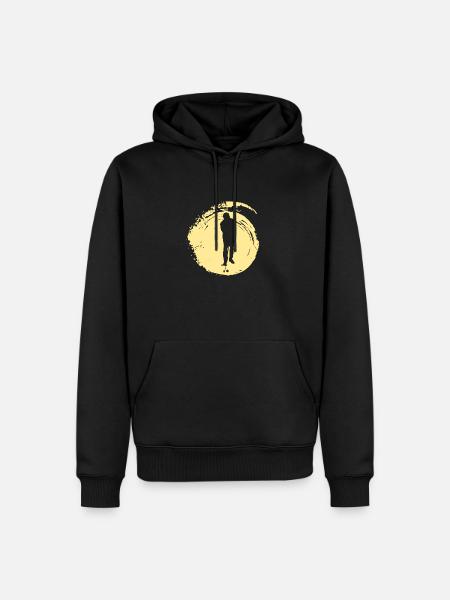 Driver Golfer - Männer Premium Bio Hoodie - Schwarz