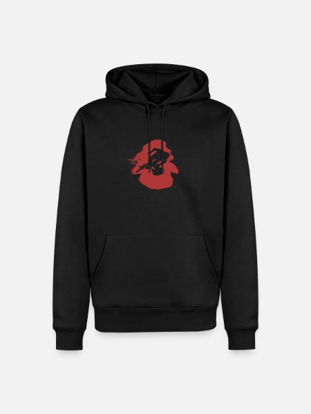 Mountainbiking Downhill Downhill - Männer Premium Bio Hoodie - Schwarz