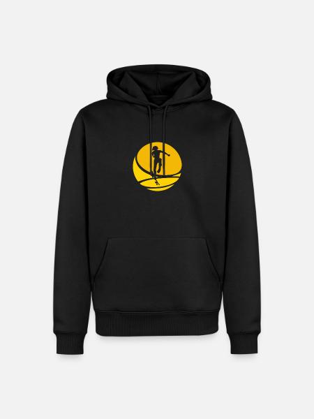Skateboard Skateboarding Skateboard - Men’s Premium Organic Hoodie - black