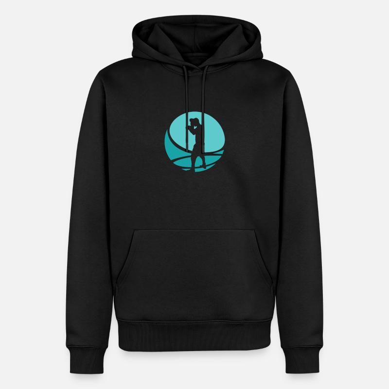 Boxkampf Boxer Boxkampf - Männer Premium Bio Hoodie - Schwarz