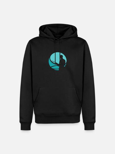 Billardbold Billardspiller Billardspiller - Herre Premium økologisk hoodie - sort