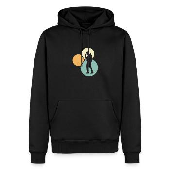 Beatboxer DJ Beatbox - Männer Premium Bio Hoodie - Schwarz - Vorne - Nico (187cm)