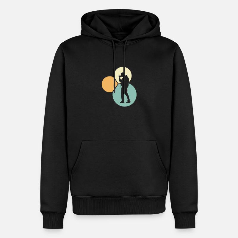Beatboxer DJ Beatbox - Sweat à capuche Premium bio Homme - noir
