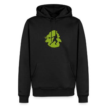 Squashspieler Squash Spieler Schläger - Männer Premium Bio Hoodie - Schwarz - Vorne - Nico (187cm)