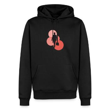 Banking Business Businessman - Men’s Premium Organic Hoodie - black - Front - Nico (187cm)
