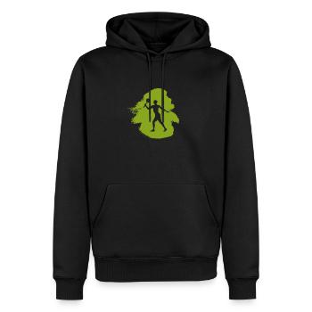 Beachball Beach Tennis Beachball - Männer Premium Bio Hoodie - Schwarz - Vorne - Nico (187cm)
