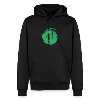 Stabdrehen Baton Twirling Baton Twirling Tanzen - Männer Premium Bio Hoodie - Schwarz - Vorne - Nico (187cm)