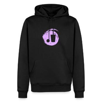 Party Monster Beerpong Beer Bottle - Men’s Premium Organic Hoodie - black - Front - Nico (187cm)