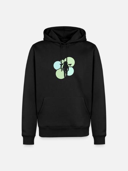 Bees Bees Bees - Men’s Premium Organic Hoodie - black