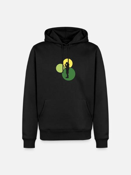 Beatboxer Djing Beatboxing - Männer Premium Bio Hoodie - Schwarz