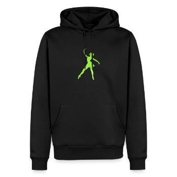 Ballett Tänzerin Ballerina Ballett - Männer Premium Bio Hoodie - Schwarz - Vorne - Nico (187cm)