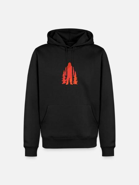 Yeti Lochness Lochness - Men’s Premium Organic Hoodie - black