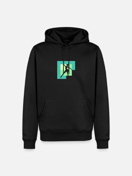Ballett Schwanensee Balletttänzerin - Männer Premium Bio Hoodie - Schwarz