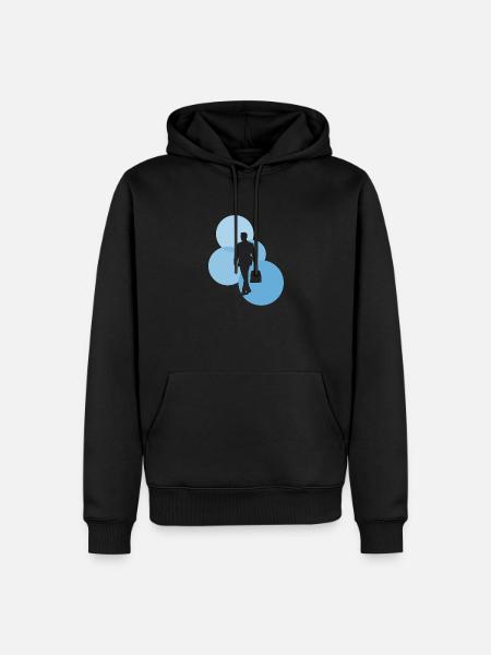 Banking Business Banker - Men’s Premium Organic Hoodie - black