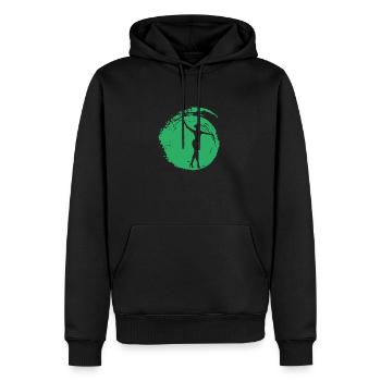 Gymnastik Gymnastik Tanzen - Männer Premium Bio Hoodie - Schwarz - Vorne - Nico (187cm)