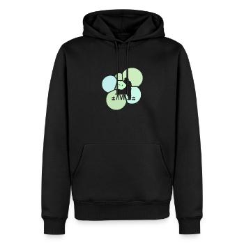 Bienen Bienen Nektar - Männer Premium Bio Hoodie - Schwarz - Vorne - Nico (187cm)