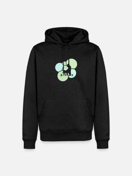 Bees Bees Nectar - Men’s Premium Organic Hoodie - black