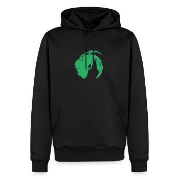 Kletterer Felsklettern Gipfel - Männer Premium Bio Hoodie - Schwarz - Vorne - Nico (187cm)