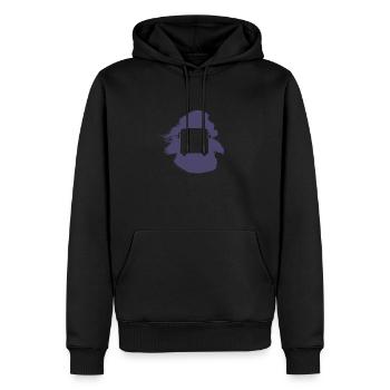 Busfahren Bus Öffentliche Verkehrsmittel - Männer Premium Bio Hoodie - Schwarz - Vorne - Nico (187cm)