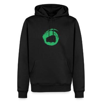 Busfahren Transport Busfahrer - Männer Premium Bio Hoodie - Schwarz - Vorne - Nico (187cm)
