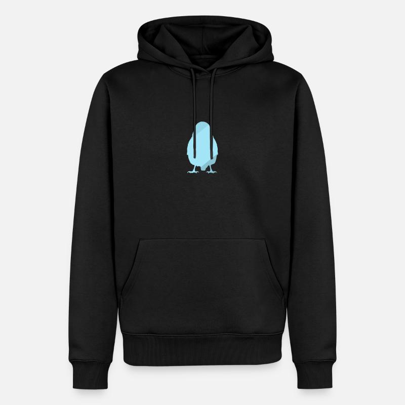 Perruche d’oiseau Perruche - Sweat à capuche Premium bio Homme - noir