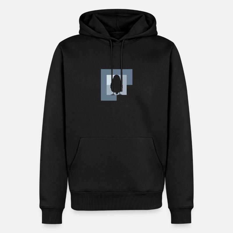 Perruche Oiseaux Perruche - Sweat à capuche Premium bio Homme - noir