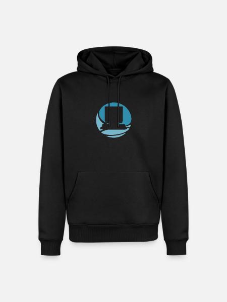 Internet Computerarbeit Gamer - Männer Premium Bio Hoodie - Schwarz