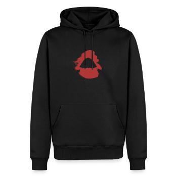 Zelt Zelt Camper - Männer Premium Bio Hoodie - Schwarz - Vorne - Nico (187cm)