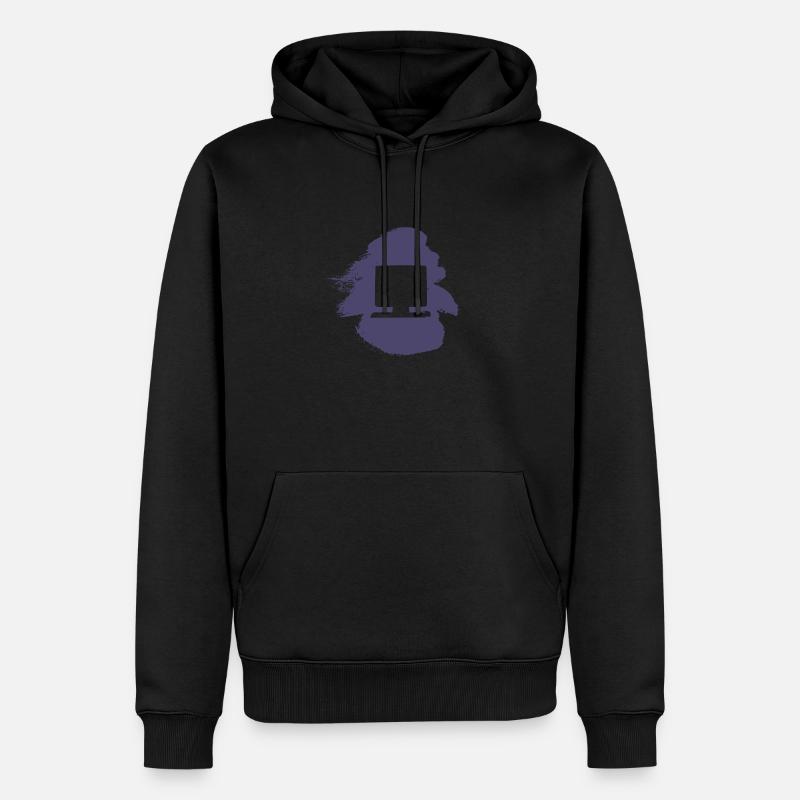PC Computerarbeit Gamer - Männer Premium Bio Hoodie - Schwarz