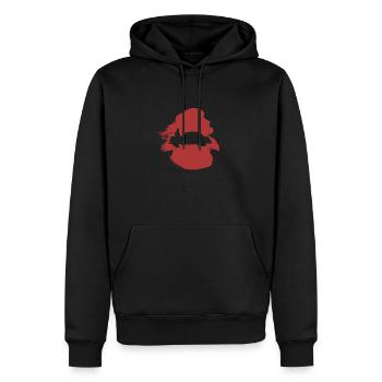 Workshop Workshop Car Mechanic - Men’s Premium Organic Hoodie - black - Front - Nico (187cm)