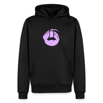 Atelier Mécanicien automobile amateur - Sweat à capuche Premium bio Homme - noir - Devant - Nico (187cm)