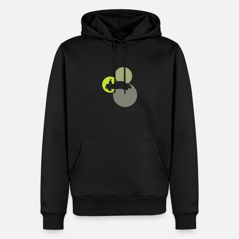 Mécanicien d’atelier Mécanicien - Sweat à capuche Premium bio Homme - noir
