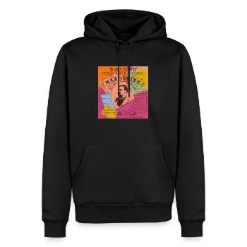 Dalla' Italian School for the Mandoline - Männer Premium Bio Hoodie - Schwarz - Vorne - Nico (187cm)